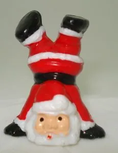 Miniatures - Tumbling Santa, 35mm High (CM47)