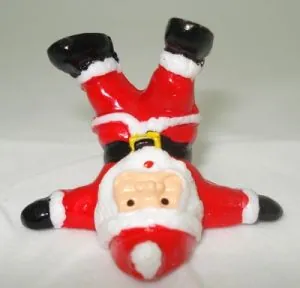 Miniatures - Tumbling Santa, 30mm High (CM48)