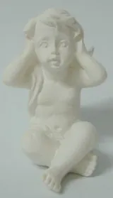 Miniatures - Wise Cherub B, 40mm High (4cm High) (CHERWB)