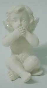 Miniatures - Wise Cherub C, 40mm High (4cmHigh) (CHERWC)