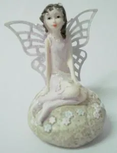 Miniatures Wish Fairy On Rock, 60mm High (FAIW2-B)