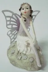 Miniatures Wish Fairy On Rock, 60mm High (FAIW2-C)