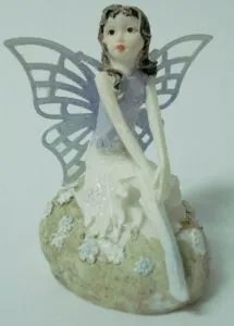 Miniatures Wish Fairy On Rock, 60mm High (FAIW2-F)