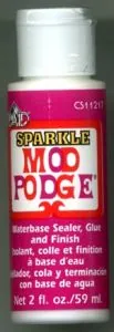 Modge Podge Sparkle 2oz, 2oz (59ml) Bottle (MPSP2)