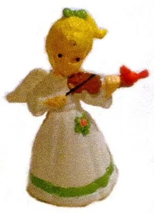 Musical Angels Painted, 40mm High (M54B)