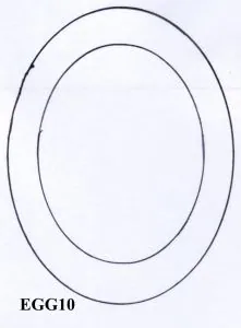 Oval Front Only (EGG10)