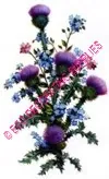 Paper Print Flower, 100mm High x 65mm Wide (NP18)