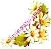 Paper Print Flower, 90mm High x 50mm Wide (NP21B)
