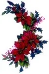 Paper Print Flower, 70mm High x 50mm Wide (NP40B)