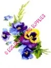 Paper Print Flower, 50mm High x 45mm Wide (NP48)