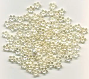 Pearl Flowers 11gram Packet, 12mm Wide (1.2cm Wide) (PRL126)
