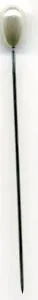 Pearl Head Pin Tear Drop 5pkt, 6mm (Size of Pearl Head) (PHP01)