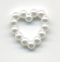 Pearl Hearts, 12mm Diameter (PRL120)