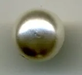 Pearl Round White 10mm, 10mm (PRL103)