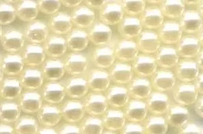 Pearls No Hole Cream 3mm 200pk, 3mm Packet of 200 (PRL3041)