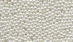 Pearls No Hole White 2mm 200pk, 2mm Packet of 200 (PRL2043)