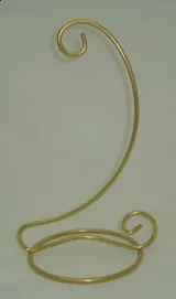 Plated Wire Hanging Stand, 200mm High (8" High) (WS6)