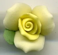 Porcelain Rose Yellow 15mm (POR2A)