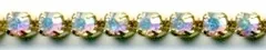 Rhinestone Chain C.A.B, 7ss (3mm across same as Rhinetone Flatbacks) (RC63)