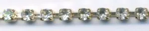 Rhinestone Chain Crystal 4mm, 4mm Rhinestone (RC4)