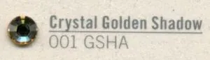Rhinestone F/B 5ss Crystal Golden Shadow, 5ss 2mm across Packet of 100 (RF001GSHA)