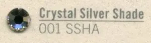Rhinestone F/B 5ss Crystal Silver Shade, 5ss 2mm across Packet of 100 (RF001SSHA)