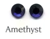 Rhinestone Flatbacks 5ss Amethyst, 5ss 2mm across Packet of 100 (RF51)