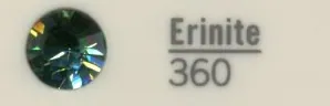Rhinestone Flatbacks 5ss Erinite, 5ss 2mm across Packet of 100 (RF360)