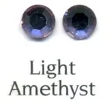 Rhinestone Flatbacks 5ss Light Amethyst, 5ss 2mm across Packet of 100 (RF50)