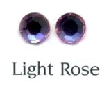 Rhinestone Flatbacks 5ss Light Rose, 5ss 2mm across Packet of 100 (RF54)