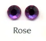 Rhinestone Flatbacks 5ss Rose, 5ss 2mm across Packet of 100 (RF54A)