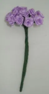 Ribbon Flower Mini Lilac (RBF01)
