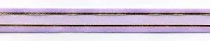 Ribbon Organza Satin Edge Gold 10mm, 10mm Wide (RIB14)