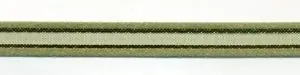 Ribbon Organza Satin Edge Gold 6mm, 6mm Wide (RIB13)