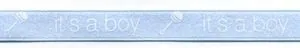 Ribbon Satin Girl/Boy 10mm, 10mm Wide (RIB06)