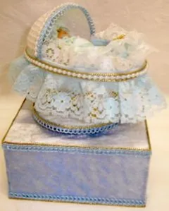 Rock-A-Bye-Baby: decorated goose egg design