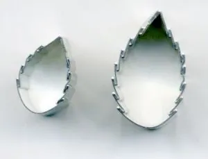 Rose Leaf Cutter 2pcs (FLOC07)
