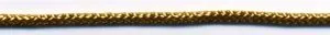 Round Antique Gold Cord 2mm, 2mm Wide (C2 ANTGOL)