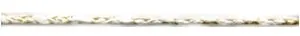Round Cord White/Gold (C48 WHGOL)