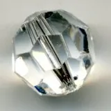 Round Crystal 12mm Crystal Clear, 12mm (AC87A12)