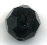 Round Crystal 12mm Jet, 12mm (AC8712)