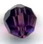 Round Crystal 6mm Amethyst, 6mm (AC76C)