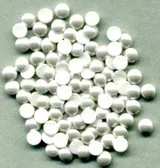 Round Half Pearls Flatback White 4mm, 4mm Packet of 100 (PRL108)