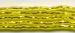 Seed Bead Yellow S/Lined Size 11, 11 (SB11004)