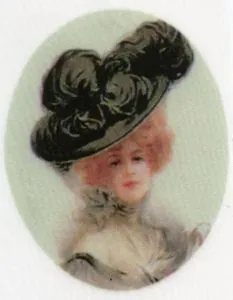 Silk Print Emu, 80mm x 60mm (SPE132)