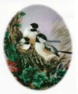 Silk Print Emu, 80mm x 65mm (SPE171)