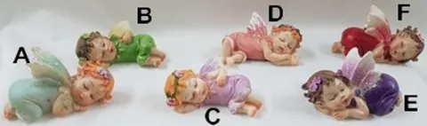 Sleeping Baby Fairy, 45mm Wide (4.5cm) (FAI693)