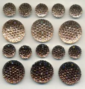 Sparklets Cameo, 10mm & 15mm (per card/packet) (RS411)