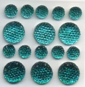 Sparklets Sea Breeze, 10mm & 15mm (per card/packet) (RS418)