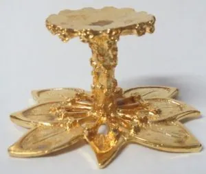 Stand Gold Plated Leaf Base (SG58)